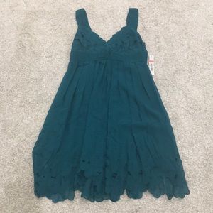 Deep gorgeous teal dress